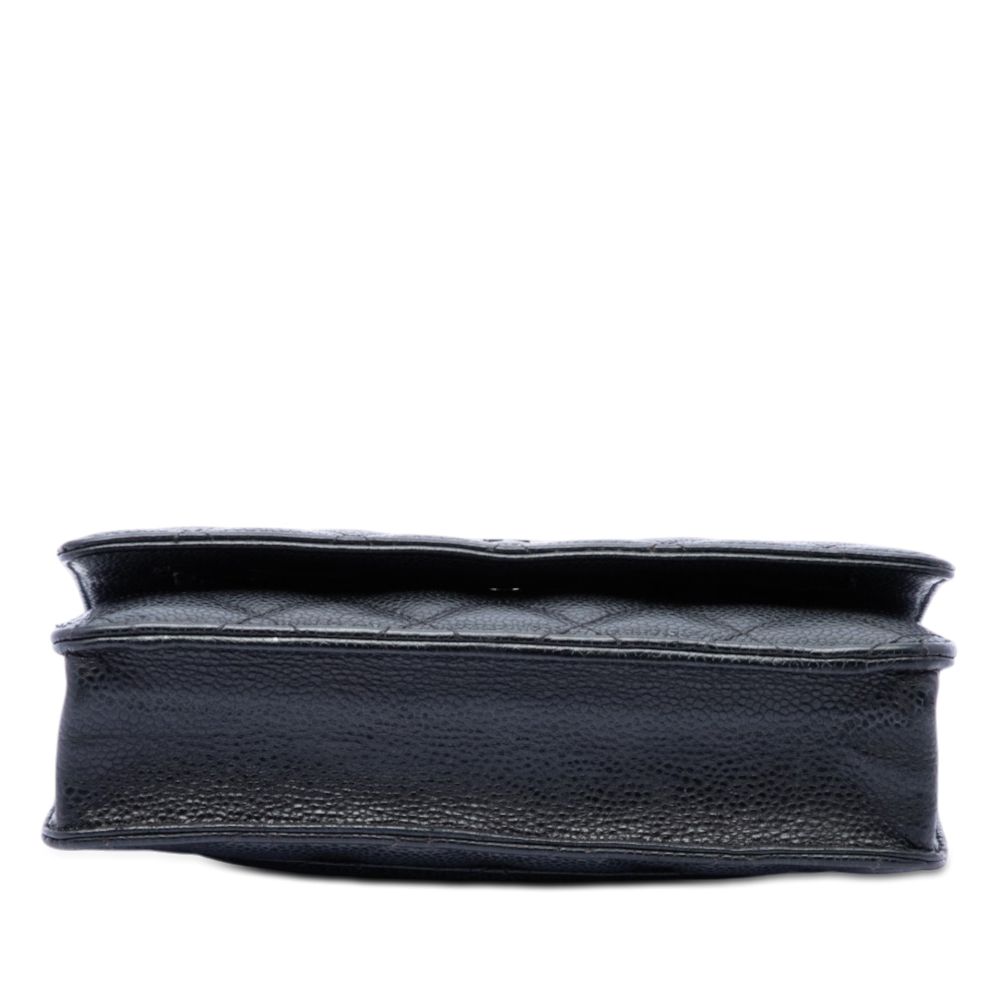 Chanel CC Matelassé Caviar Wallet on Chain