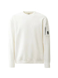Cp Company 086A Chenille Cotton Knit In White