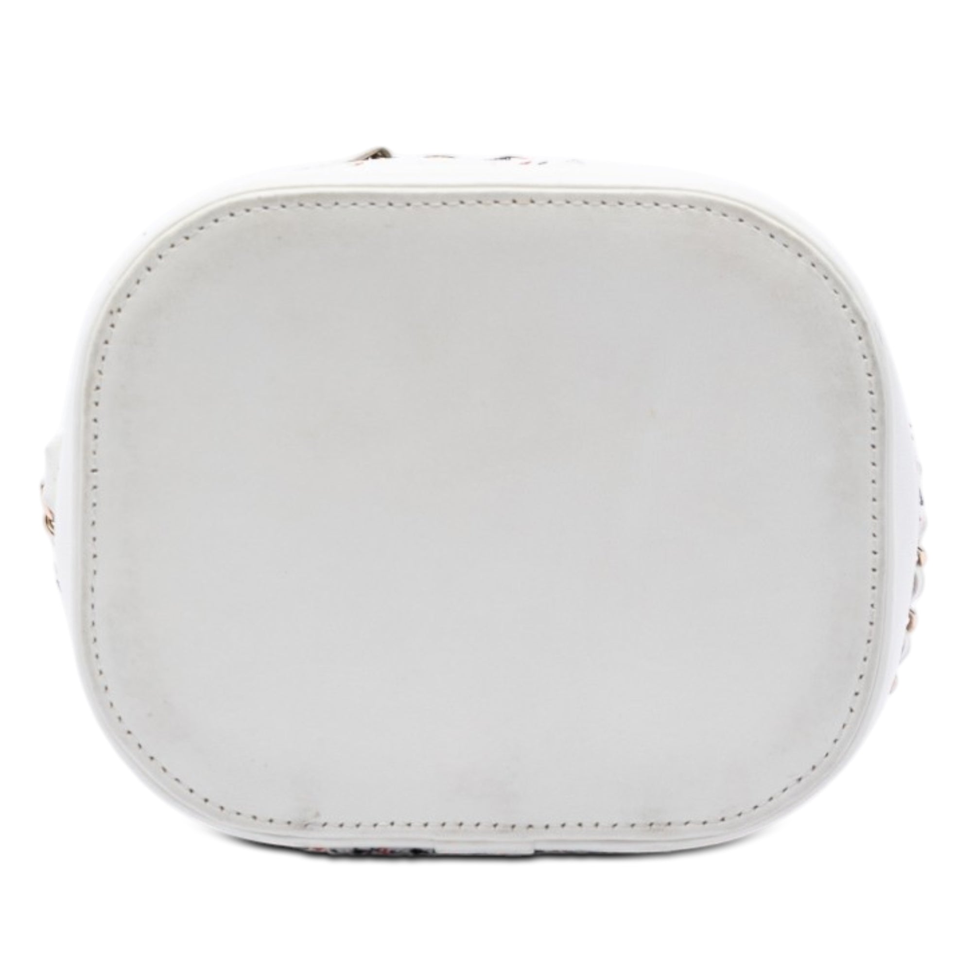 Chanel Tweed et Cuir d’agneau Vanity Cosmetic Étui Multi