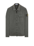 Stone Island Garment Dyed Overshirt Musk Green