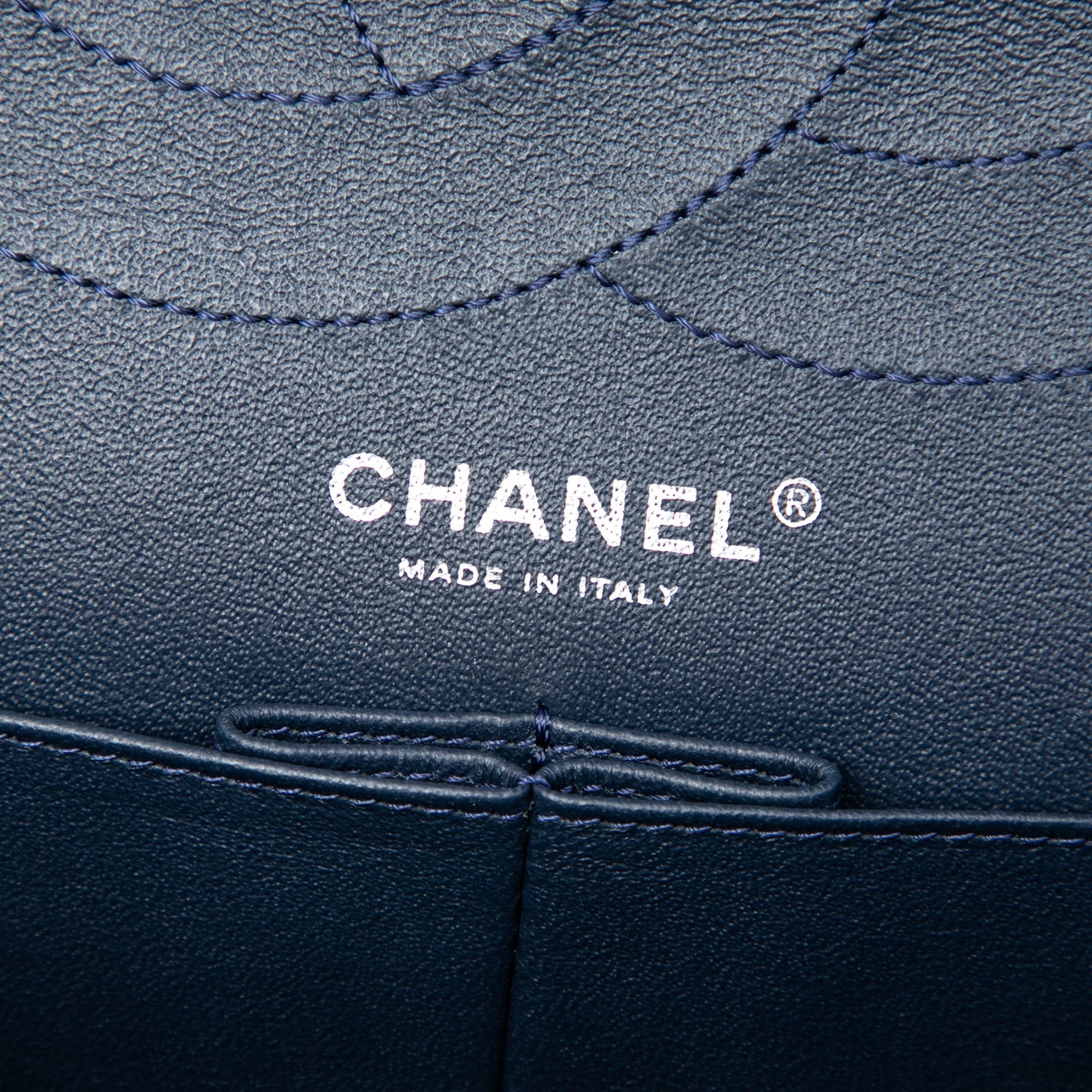 Chanel Matelassé Cuir verni Reissue 2.55 Double rabat 227