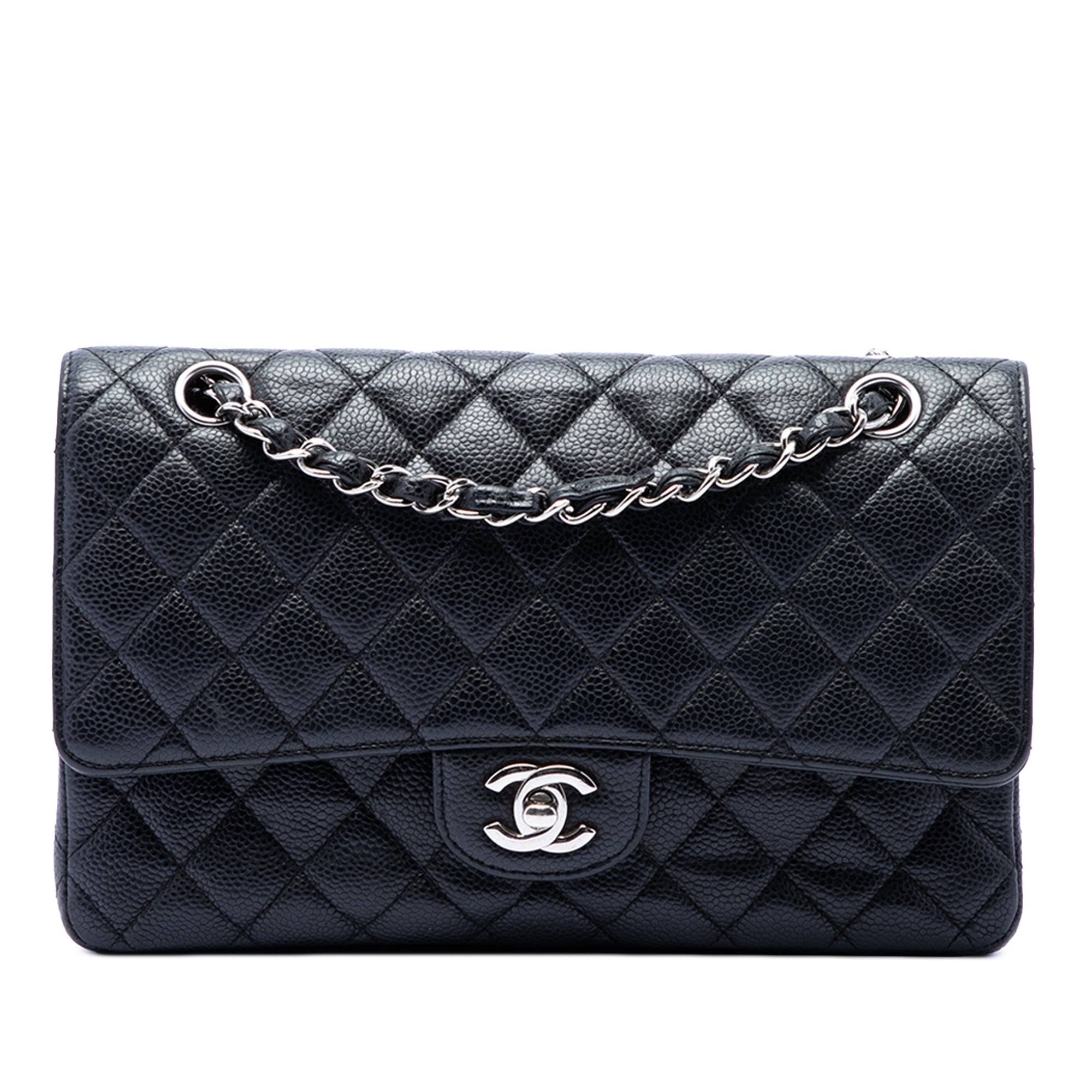 Chanel Medium Classic Caviar Double rabat