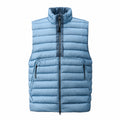 Cp Company 201A D.D Shell Lens Down Gilet In Pacific Coast with Certilogo