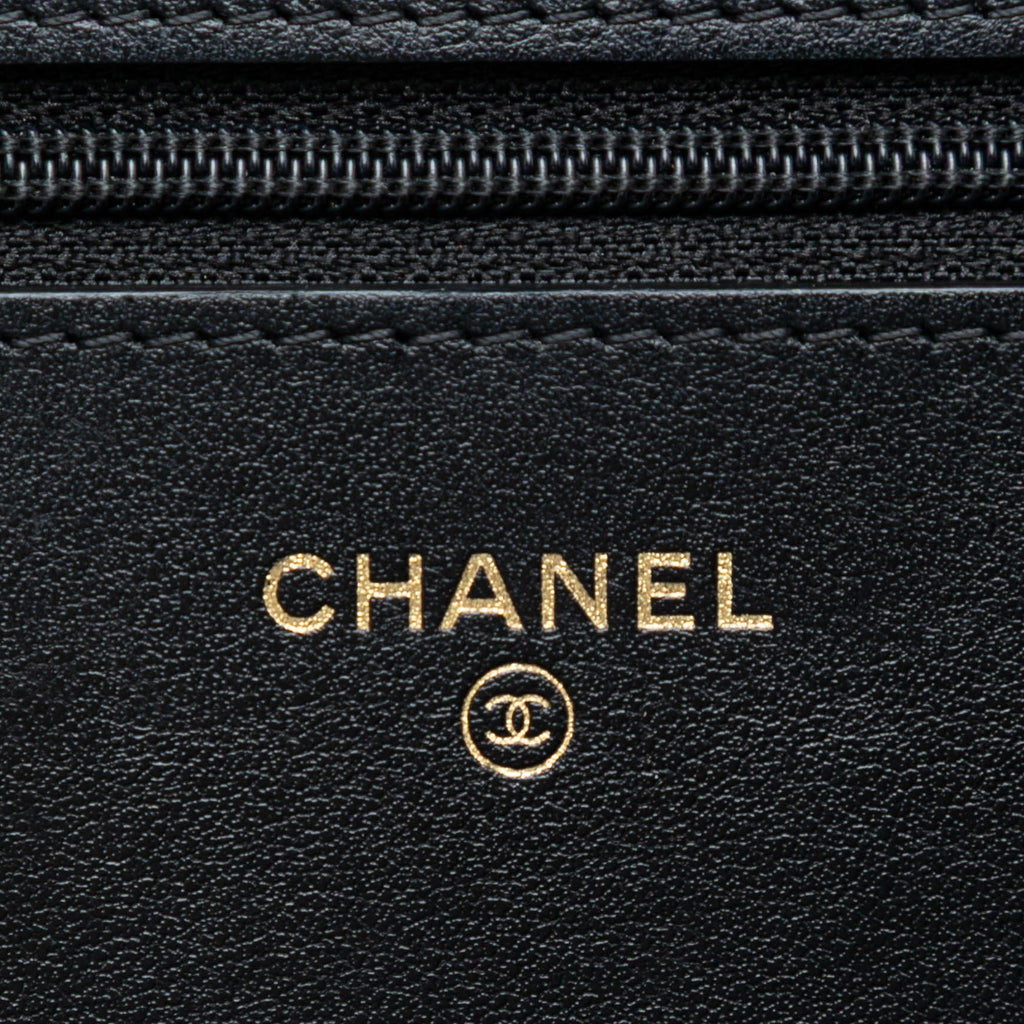 Chanel Matelassé vieilli Cuir de veau Reissue 2.55 Wallet on Chain