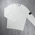 Stone Island Light Organic Sweatshirt - Ivory