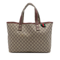 Gucci Medium GG Supreme Web Loop Cabas