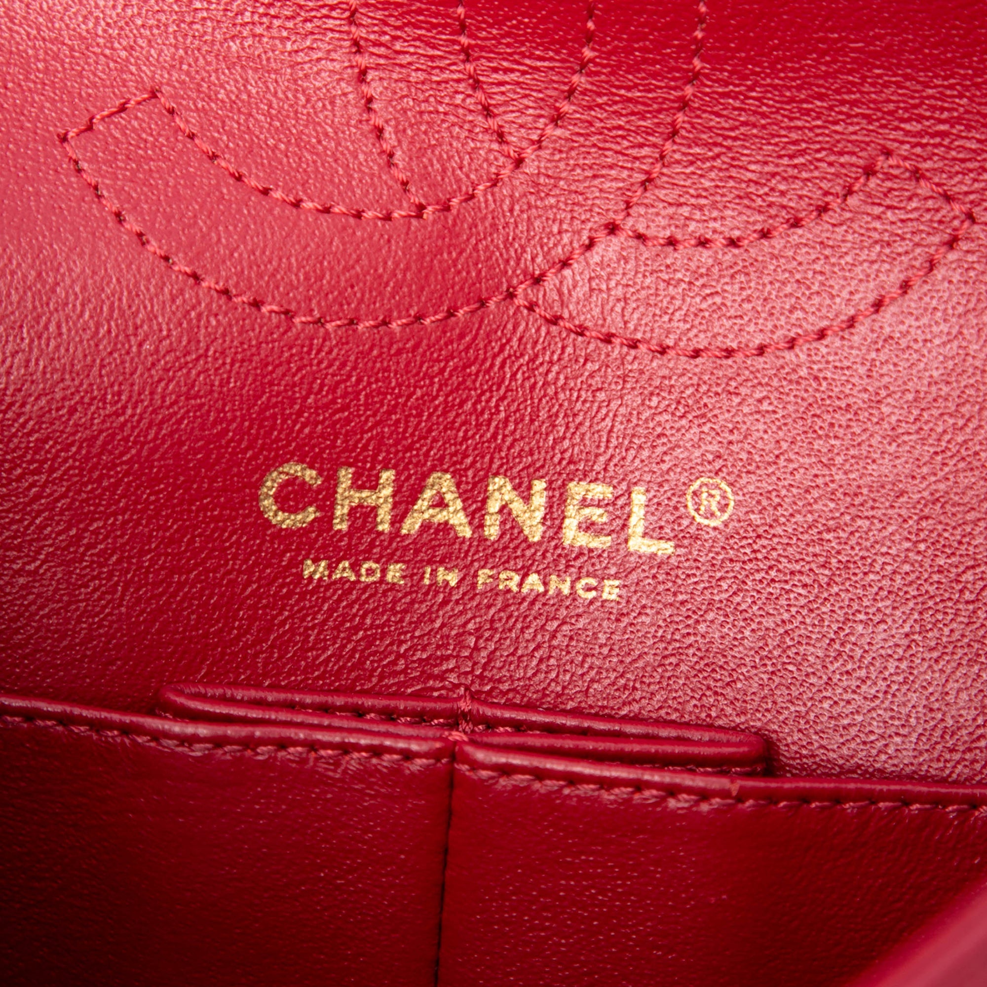 Chanel Matelassé vieilli Cuir de veau Reissue 2.55 Simple rabat 224