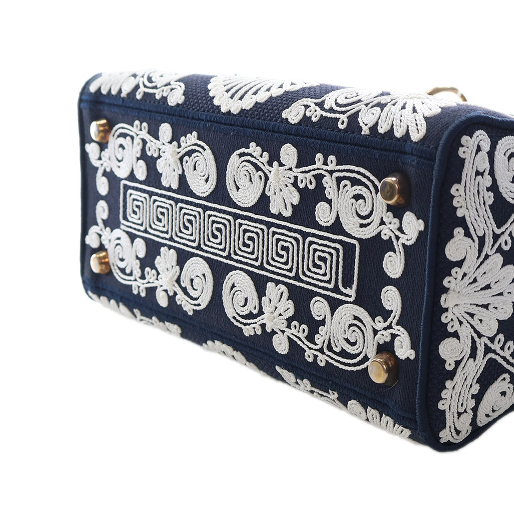 Dior Medium brodé Toile Cornely Lady D Lite