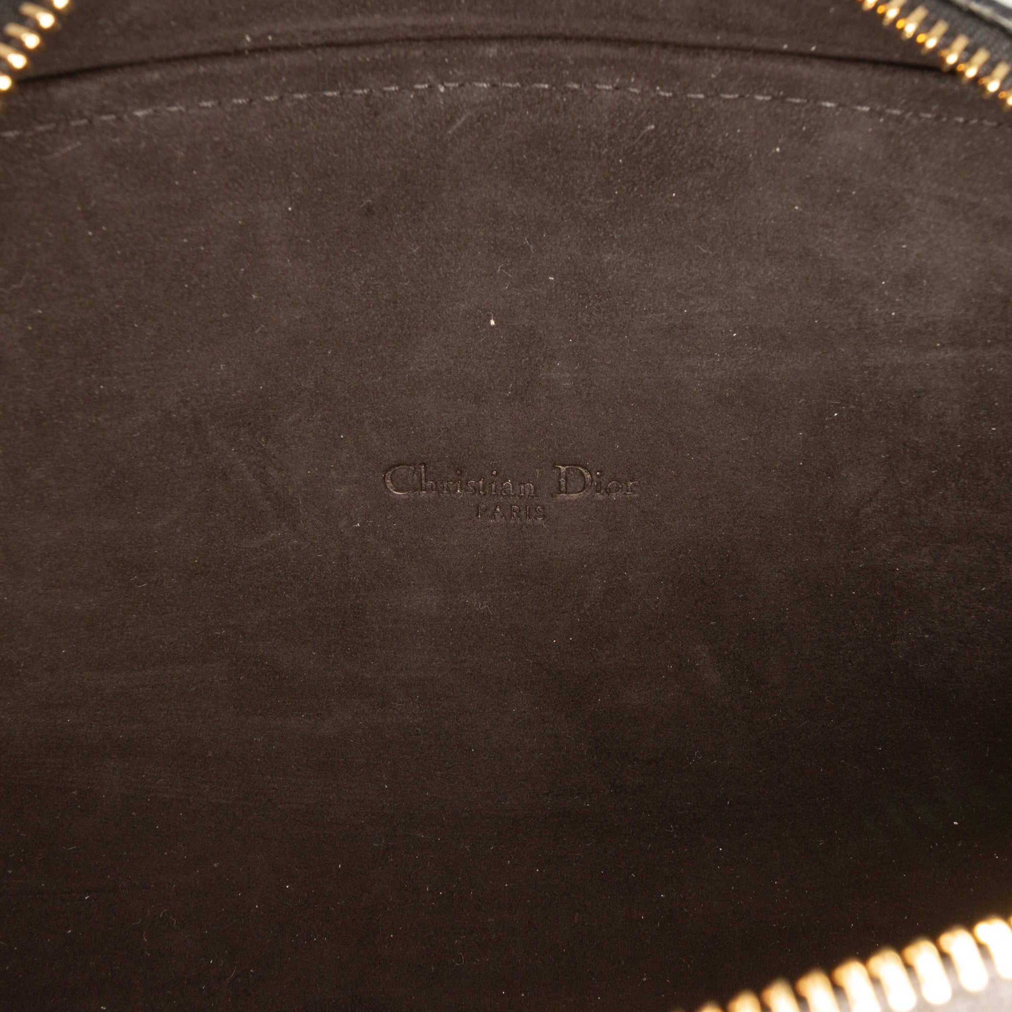 Dior Cuir de veau grainé Caro Double Pochette