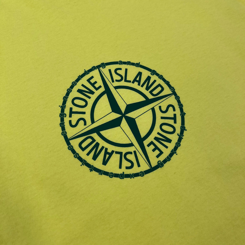 Stone Island 'Compass' T-Shirt - Lemon