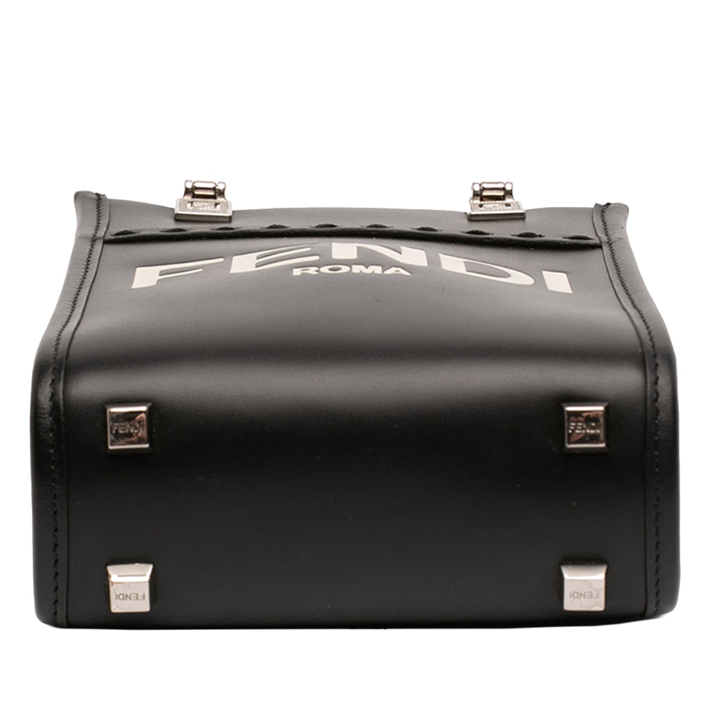 Fendi Mini Cuir Sunshine Shopper Cabas