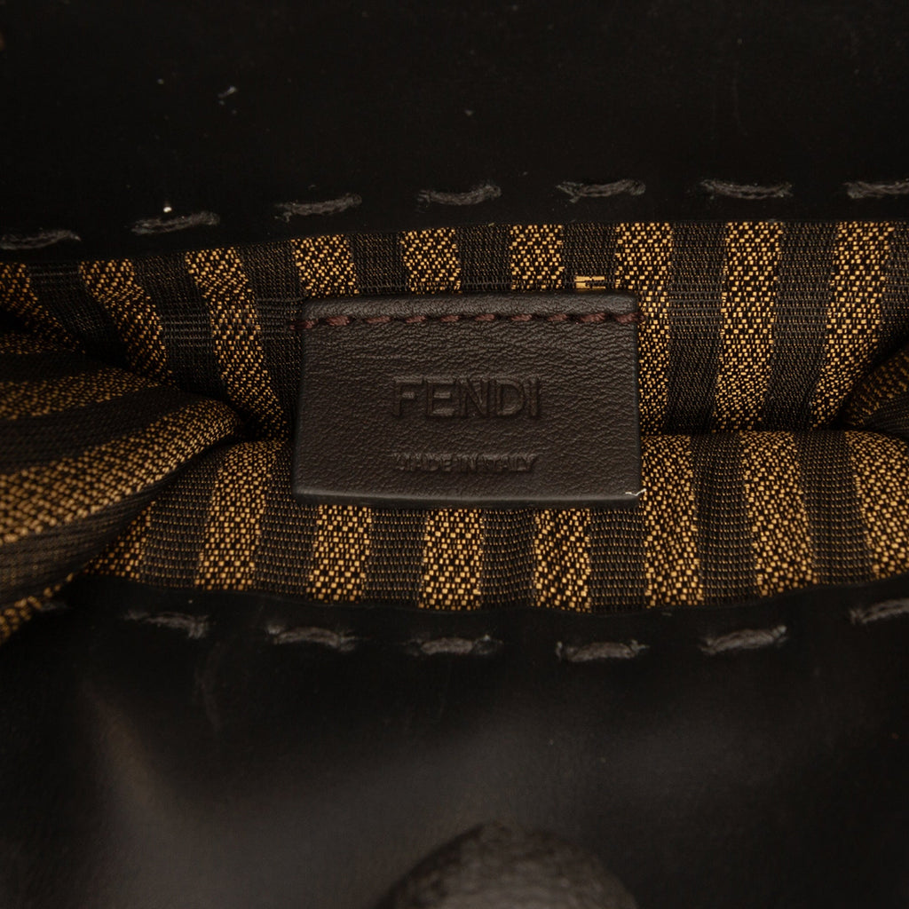 Fendi Mini Cuir Sunshine Shopper Cabas