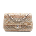 Chanel Medium Classic Tweed Double rabat