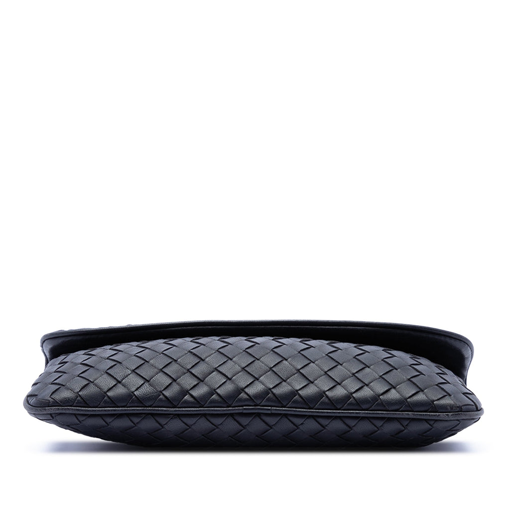 Bottega Veneta Mini Nappa Intrecciato Turn Lock Sac porté croisé