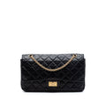 Chanel Matelassé vieilli Cuir de veau Reissue 2.55 Double rabat 227