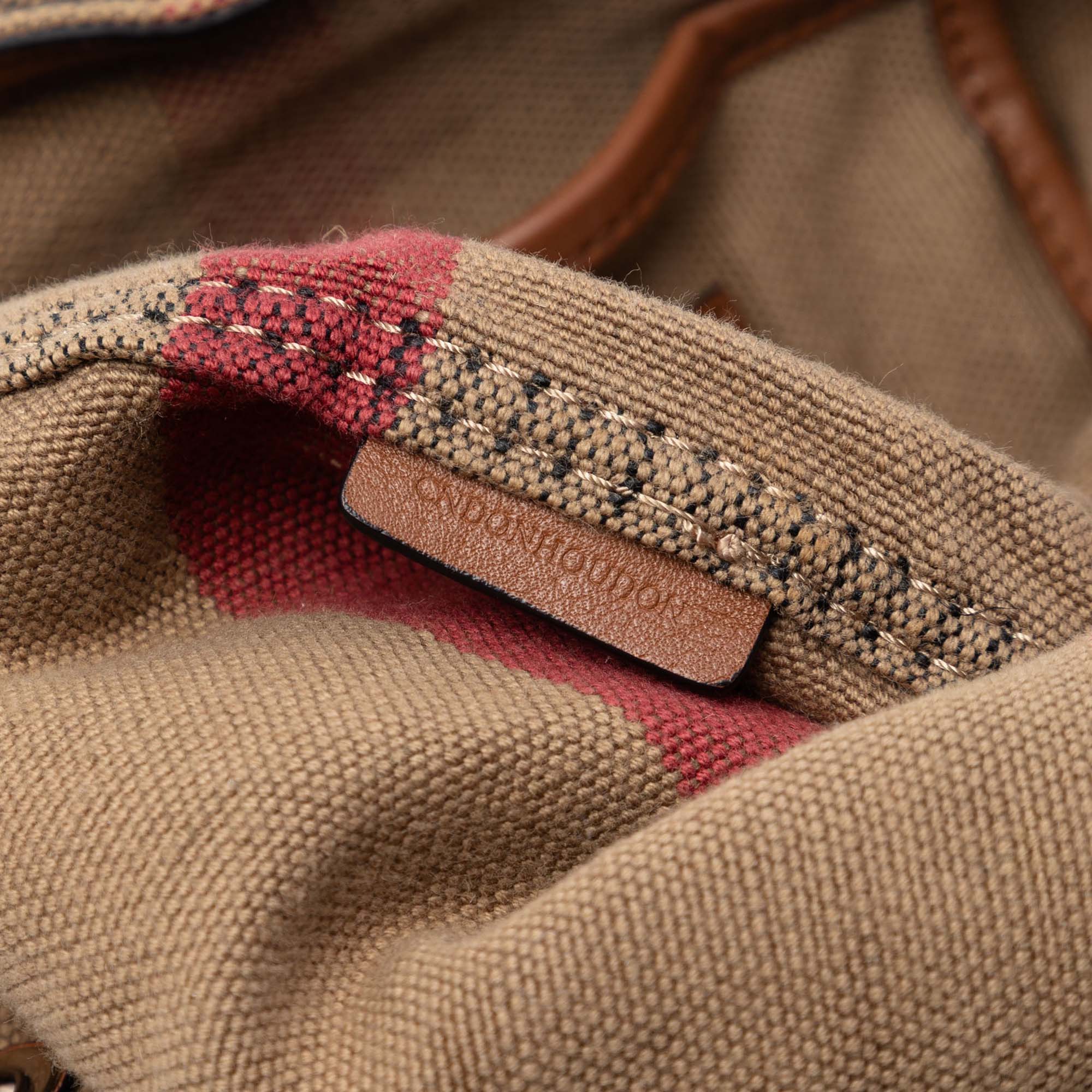 Burberry Mega Check Toile Chiltern Hearts Sac à dos