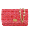 Chanel Matelassé Tweed Reissue 2.55 Wallet on Chain