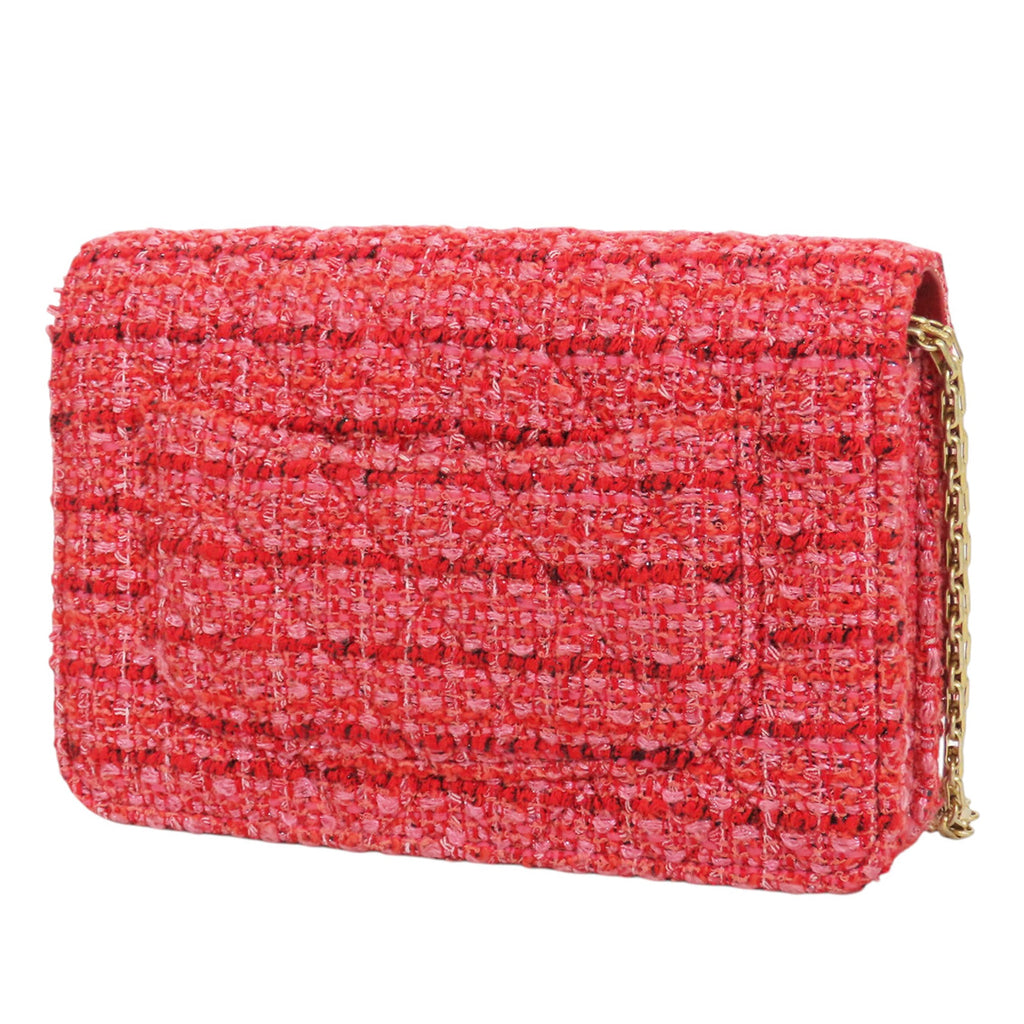 Chanel Matelassé Tweed Reissue 2.55 Wallet on Chain