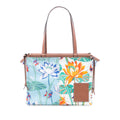 LOEWE Paulas Ibiza Small Toile Waterlily Print Cushion Cabas