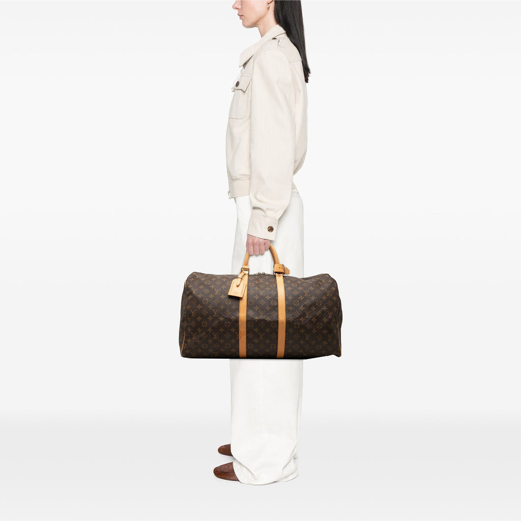Louis Vuitton Monogram Keepall 55