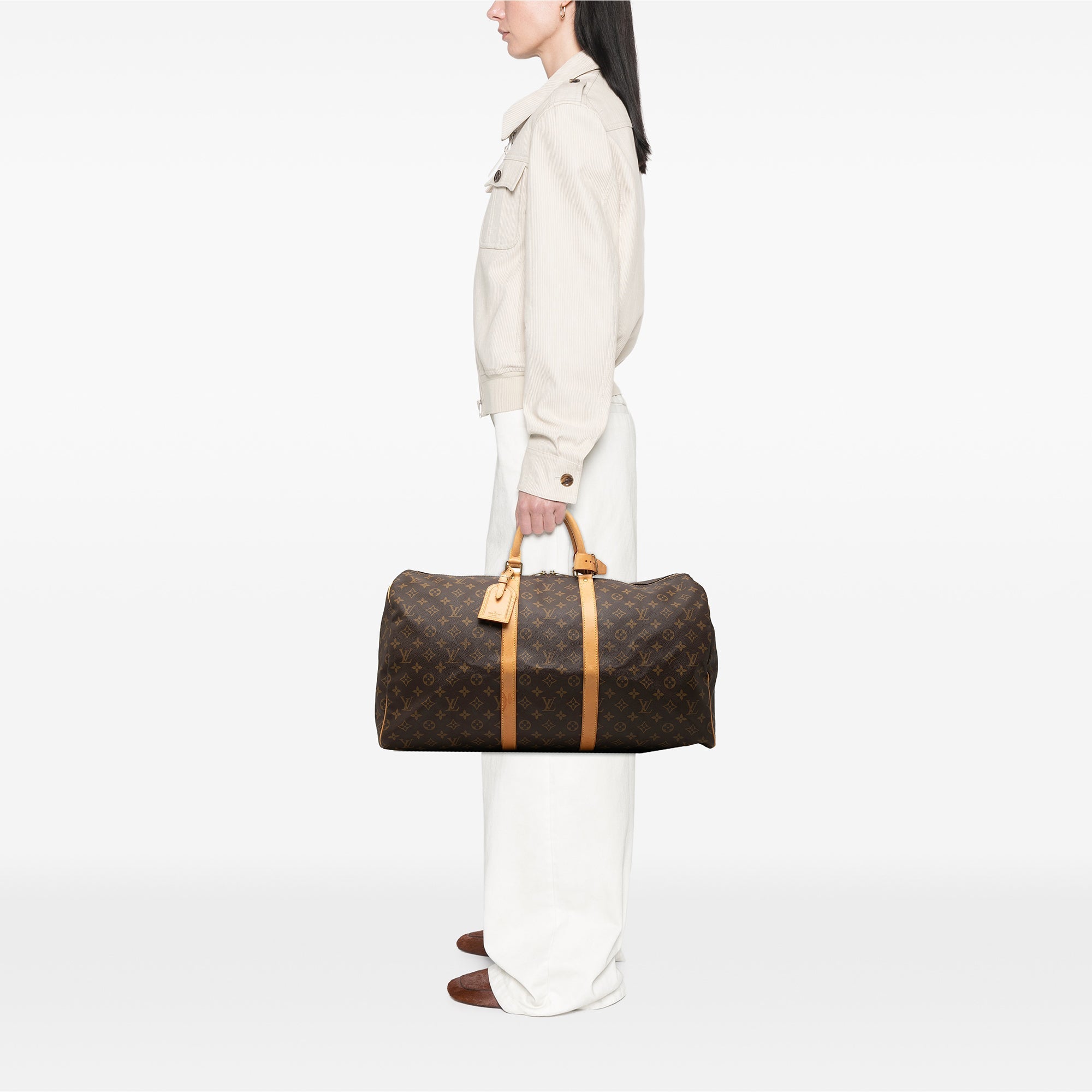 Louis Vuitton Monogram Keepall 55