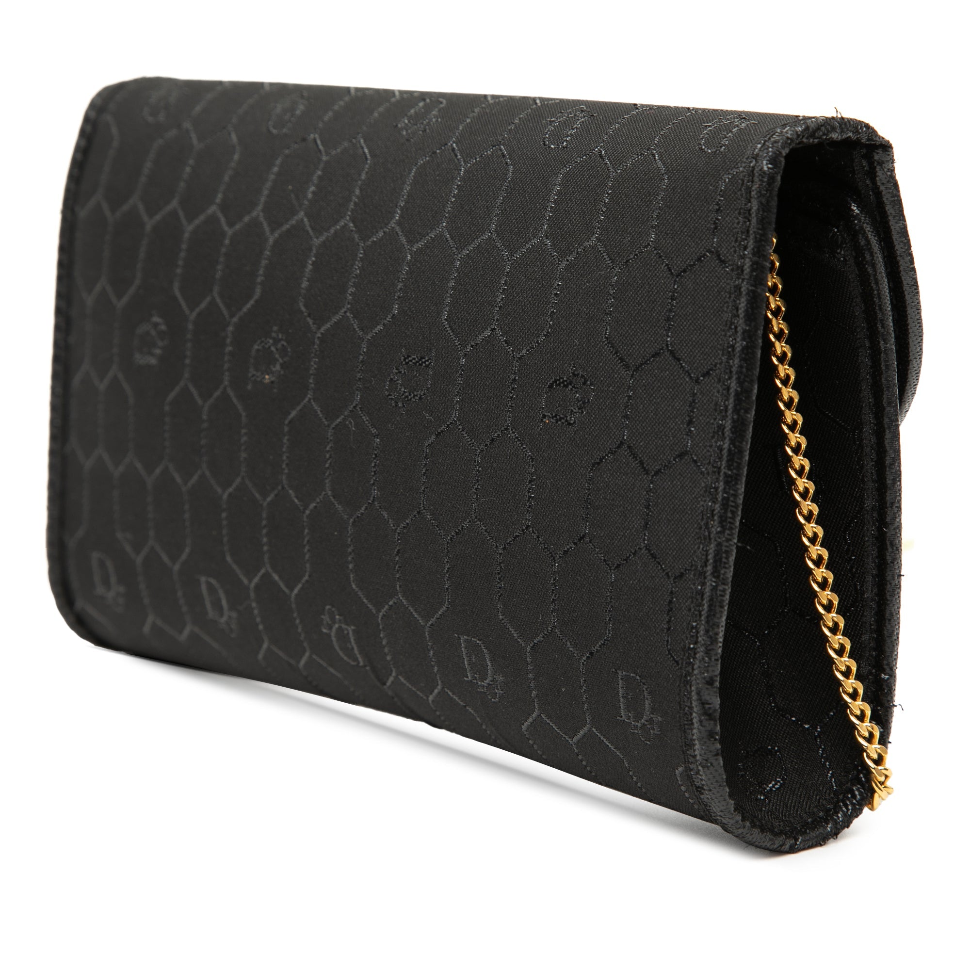 Dior Honeycomb Toile Chain à rabat Sac porté croisé