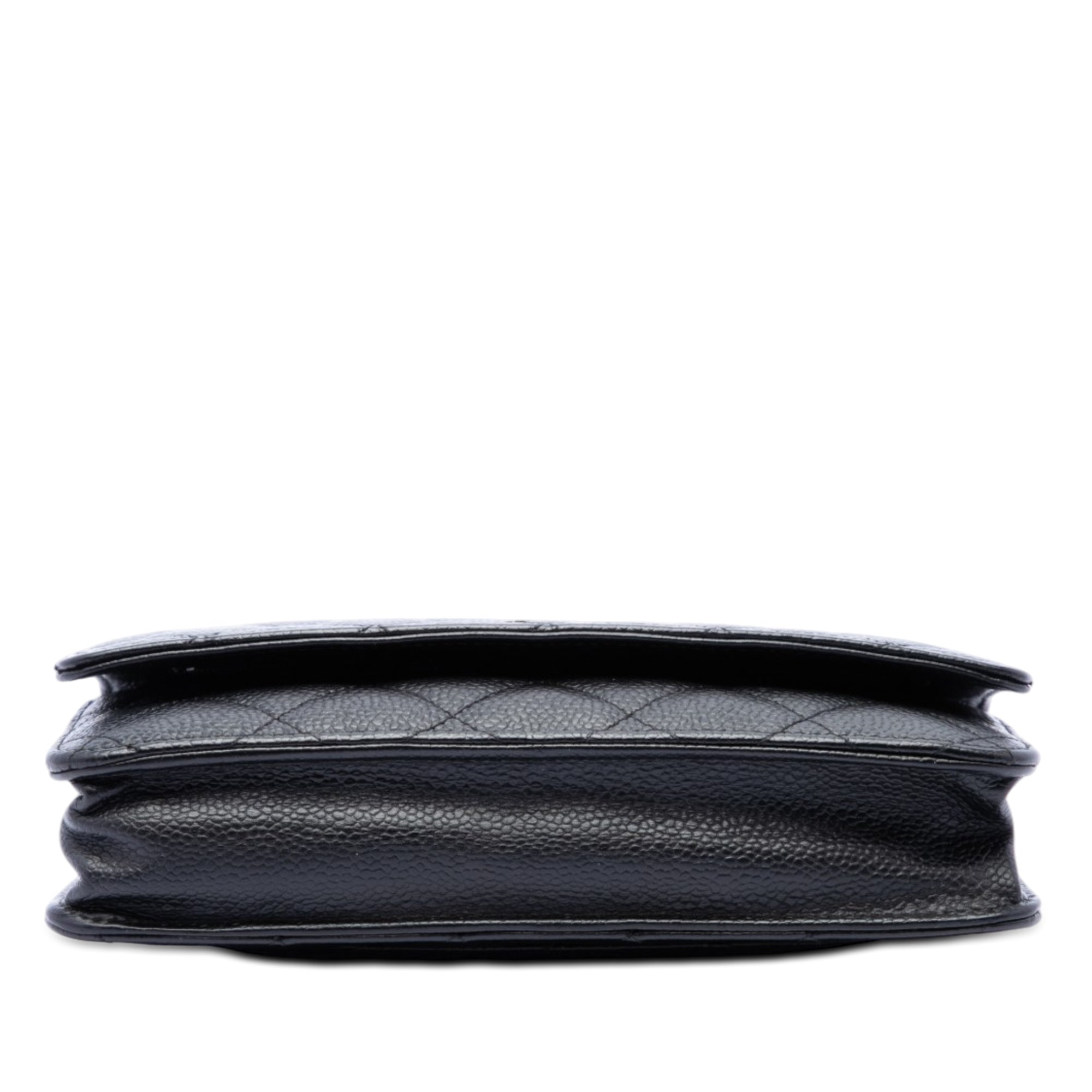 Chanel CC Matelassé Caviar Wallet on Chain