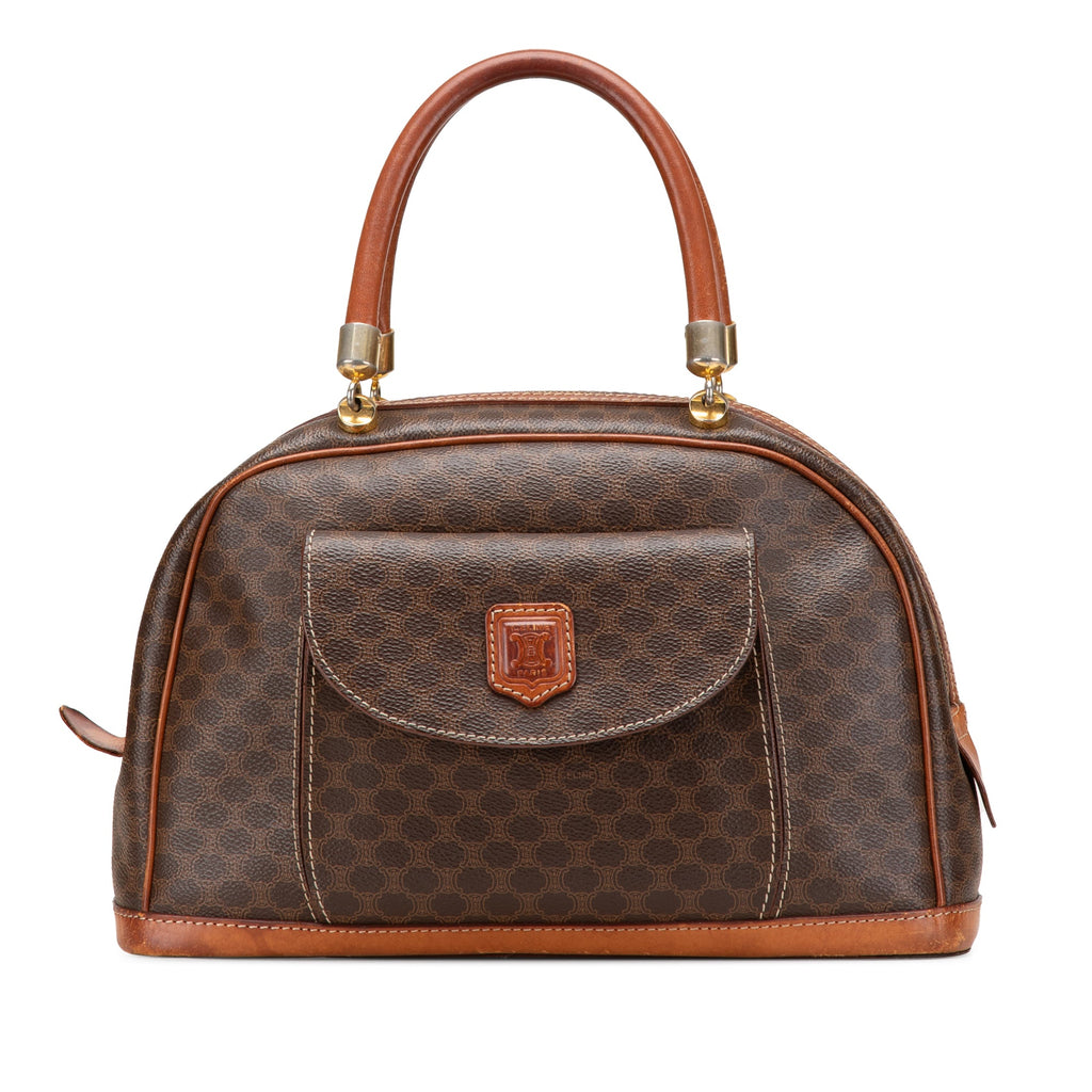 Celine Macadam Coated Toile Sac à main