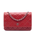 Chanel CC Matelassé Cuir d’agneau Wallet on Chain