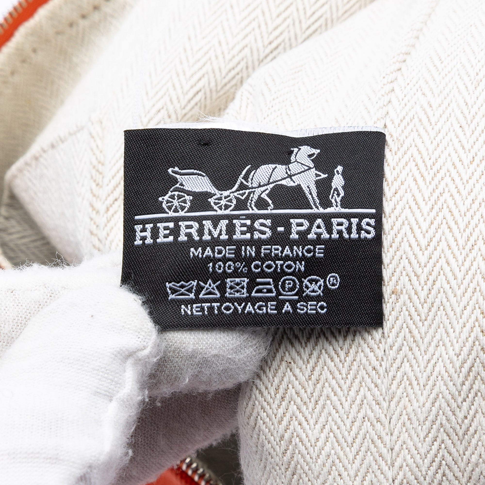 Hermès Small Toile Bride A Brac Étui