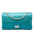Chanel Matelassé Metallic Cuir de veau Reissue 2.55 à rabat 227
