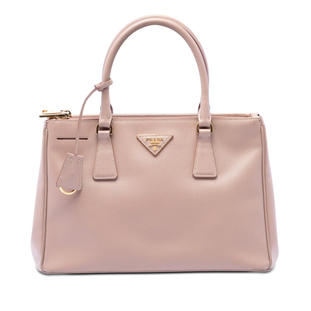Prada Small Saffiano Lux Galleria Double Zip Sac