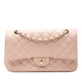 Chanel Medium Classic Cuir d’agneau Double rabat