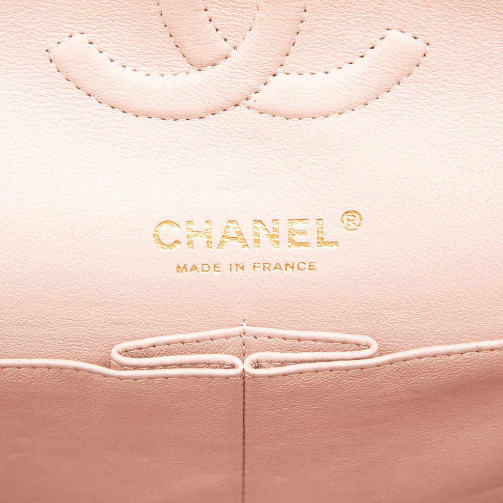Chanel Medium Classic Cuir d’agneau Double rabat