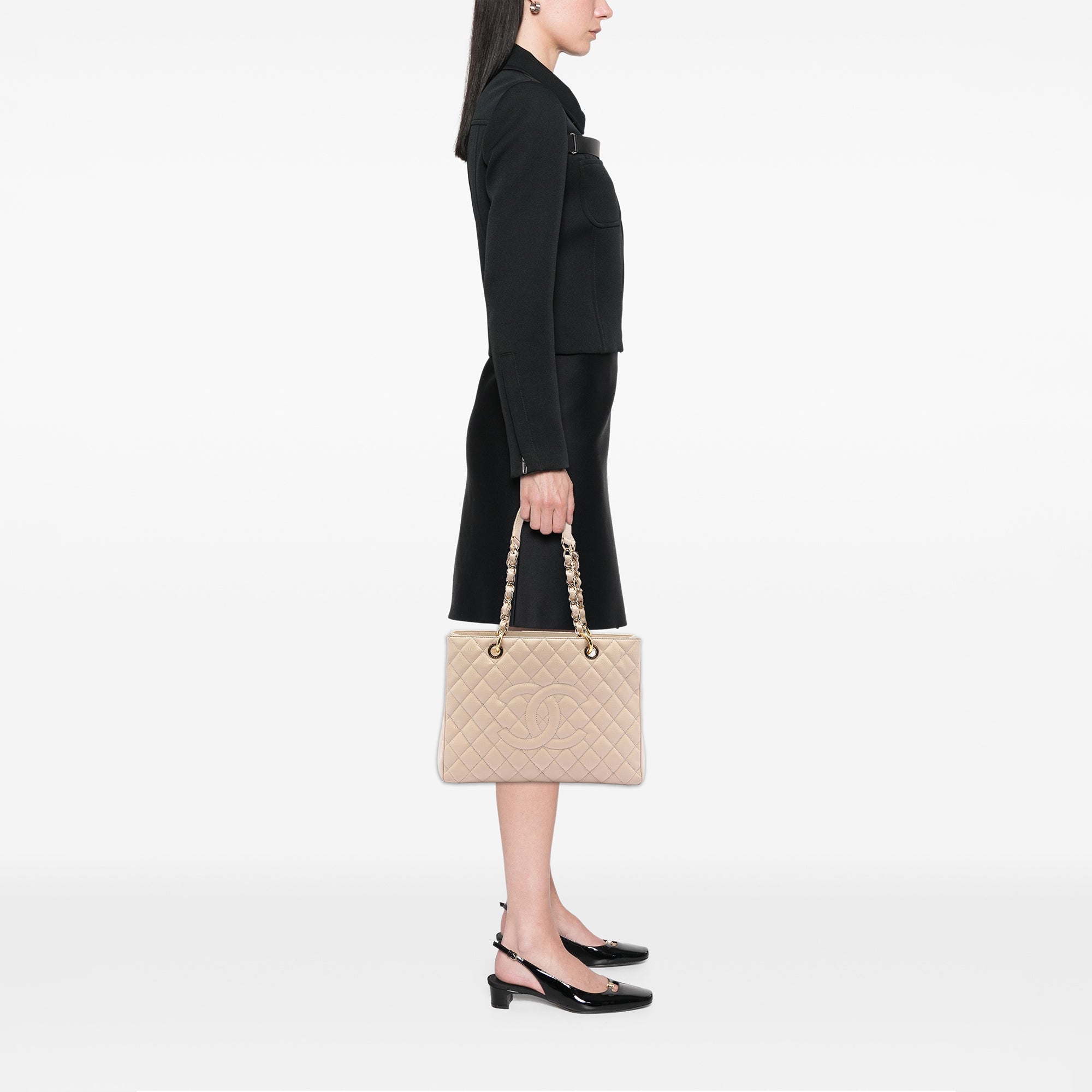 Chanel Caviar Grand Shopping Cabas