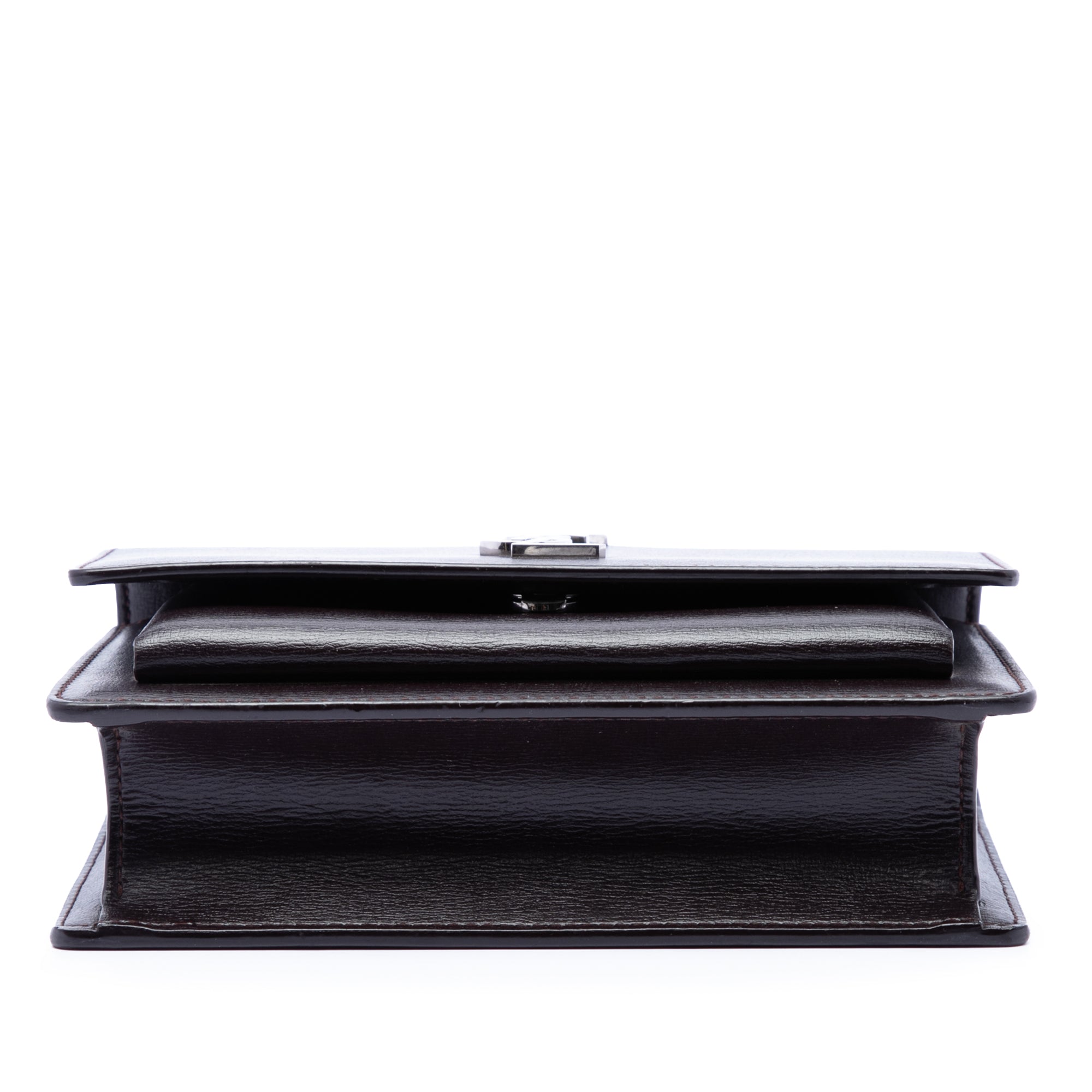 Saint Laurent Small Cuir de veau Monogram Sunset Sac porté croisé