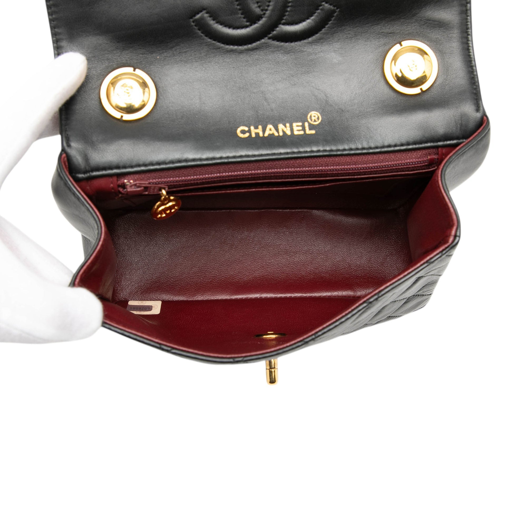 Chanel Small Cuir d’agneau Kelly sac à anse supérieure