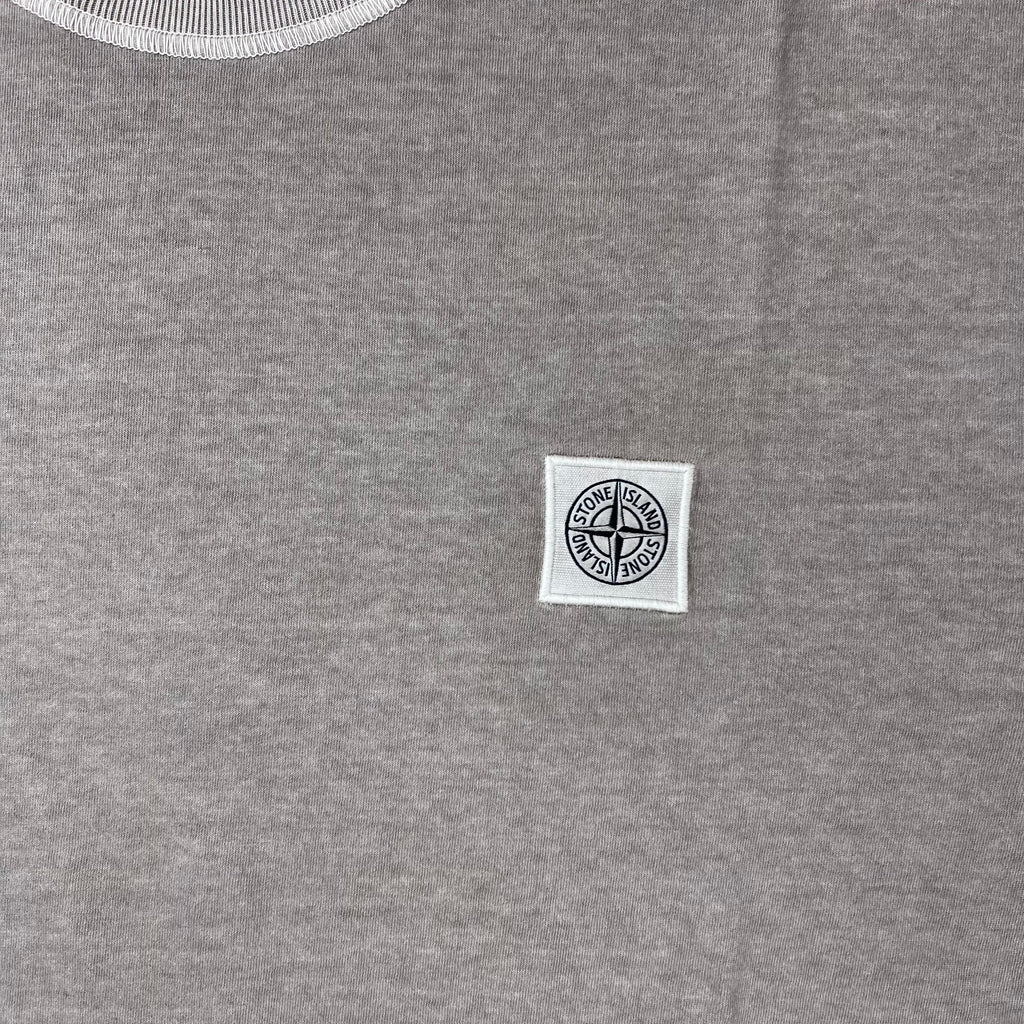 Stone Island 'Fissato' Patch T-Shirt - Desert
