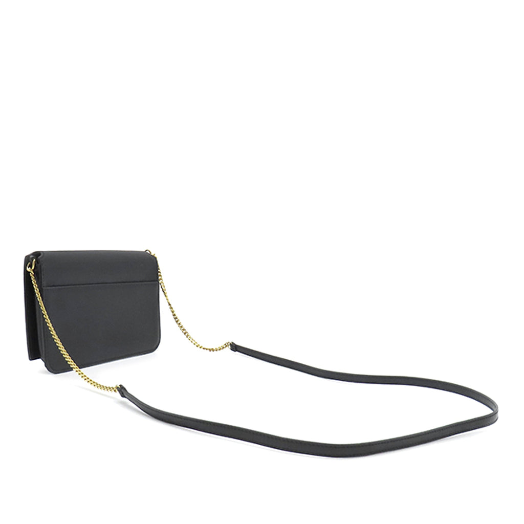 Saint Laurent Smooth Cuir de veau Monogram Cassandre Phone Holder