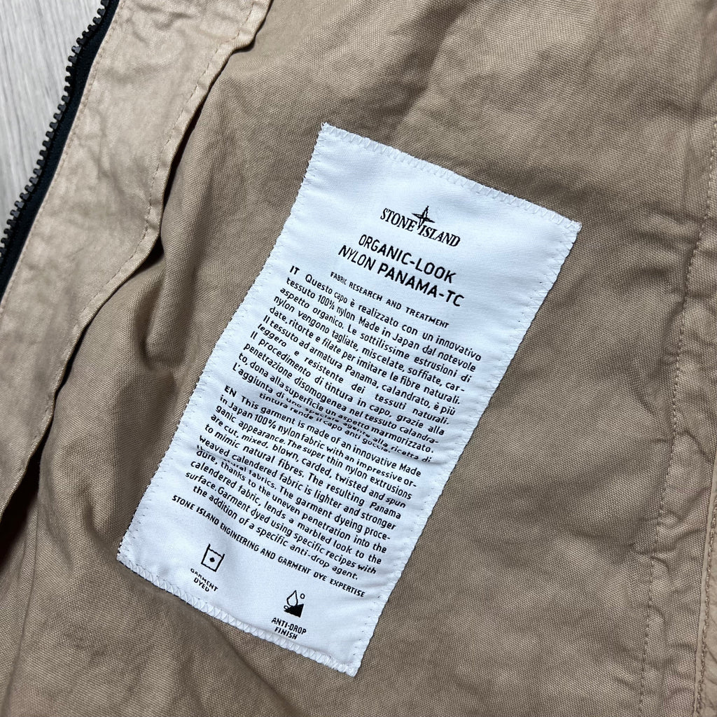 Stone Island Panama Hooded Jacket - Desert