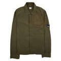 Cp Company Chrome-R Pocket Overshirt in Ivy Green