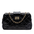 Chanel Matelassé Glazed Cuir de veau Reissue Mademoiselle Accordion Cabas