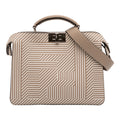 Fendi Small Zucca Cuir Peekaboo ISeeU Sac