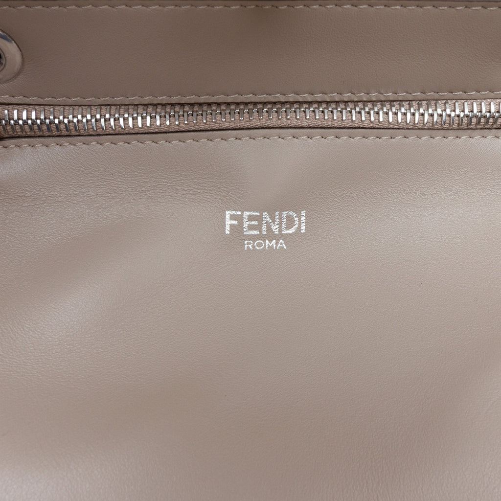 Fendi Small Zucca Cuir Peekaboo ISeeU Sac