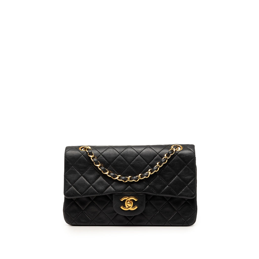 Chanel Small Classic Cuir d’agneau Double rabat