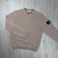 Stone Island Malfilé 'Old' Sweatshirt - Desert