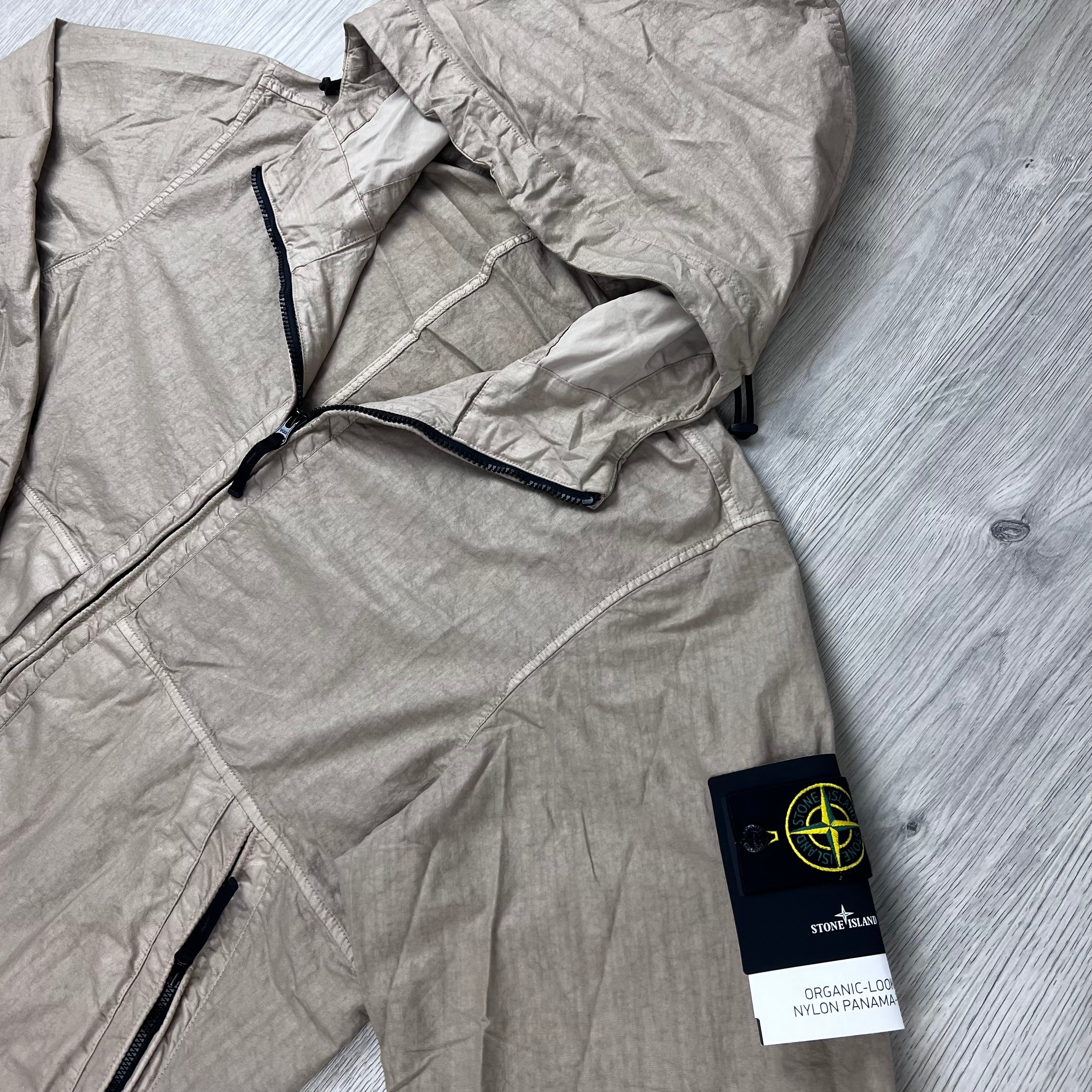 Stone Island Panama Hooded Jacket - Desert