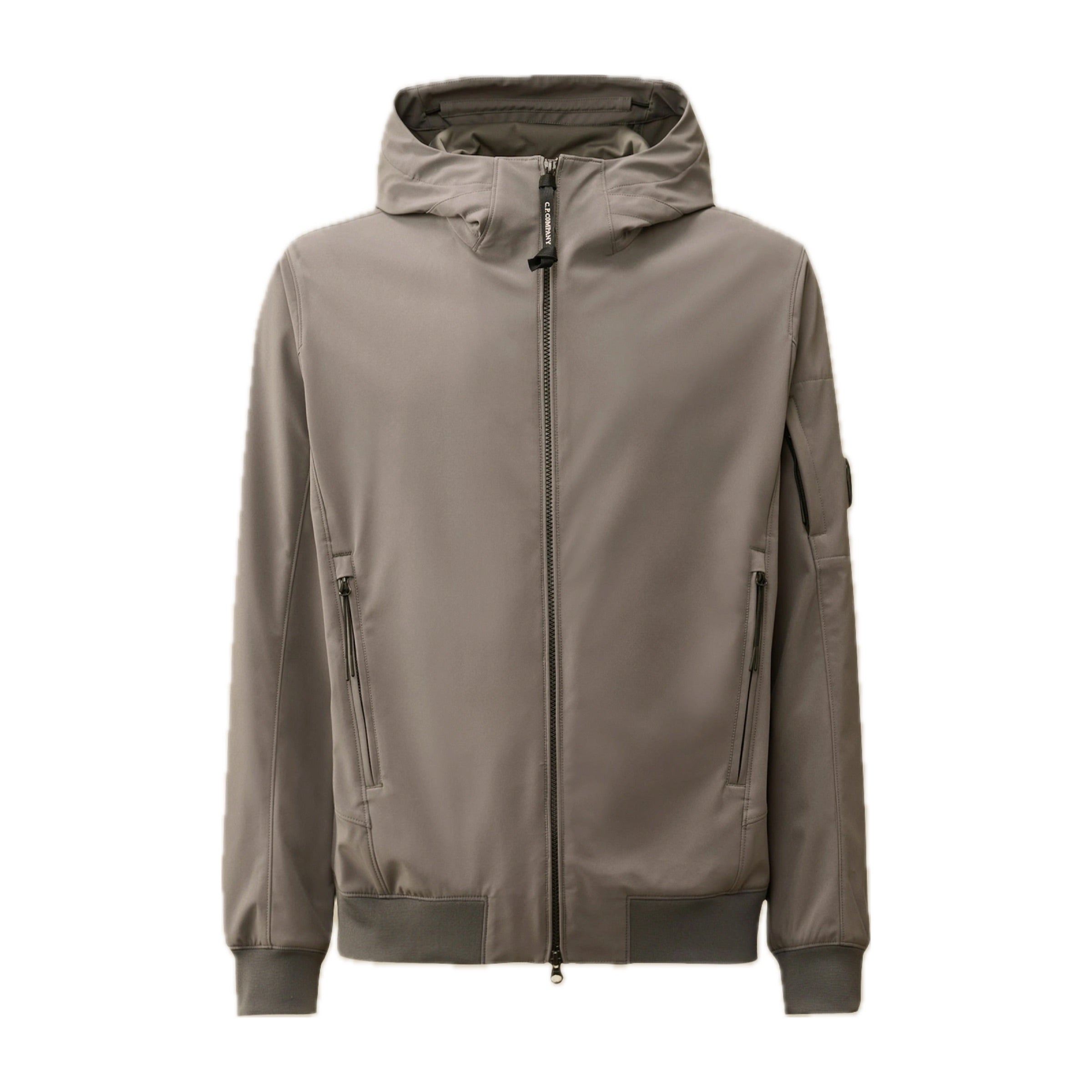 Cp Company 002A Shell-R Lens Jacket In Smoked Pearl with Certilogo