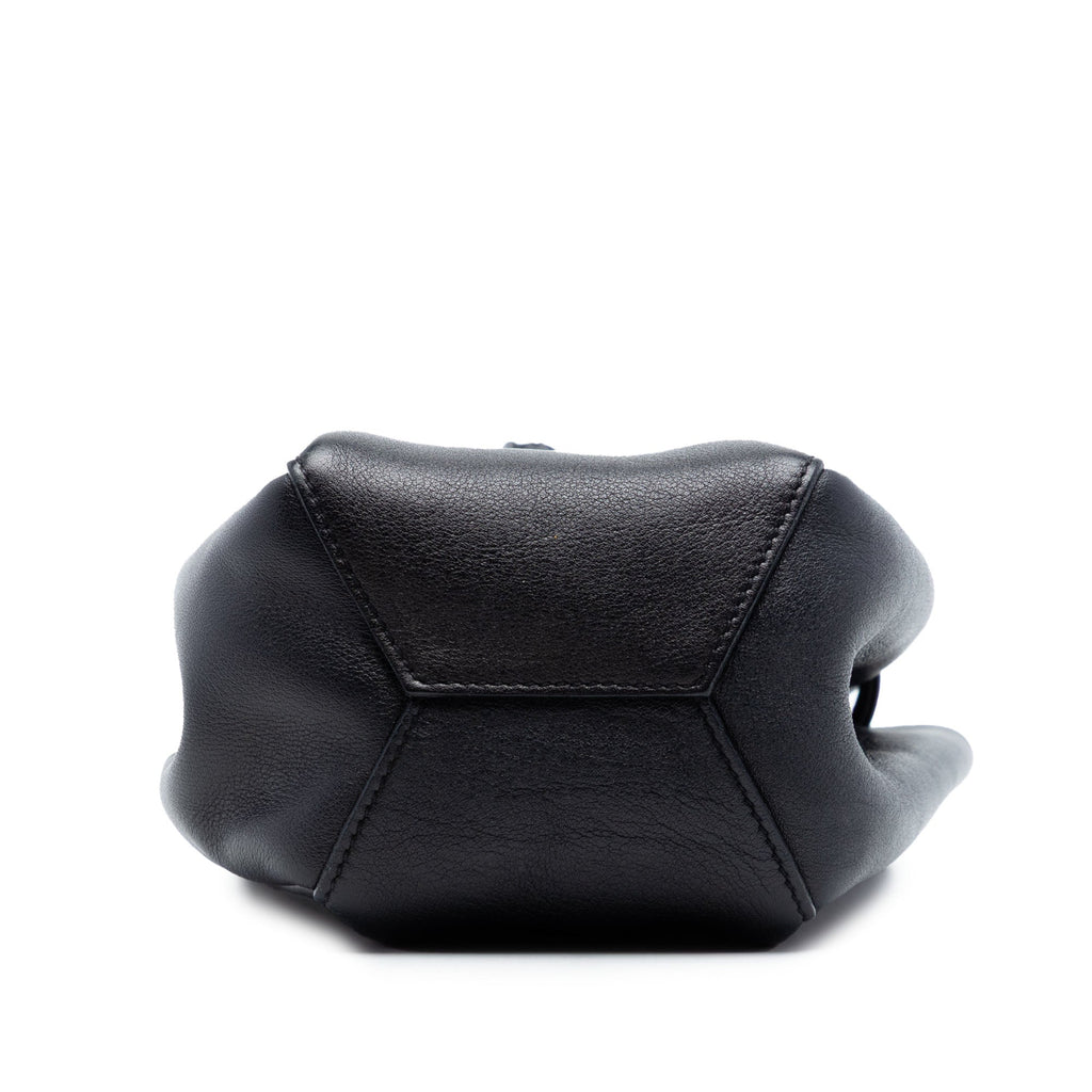 Saint Laurent Mini Cuir Monogram Embellished Bourse Bucket Sac
