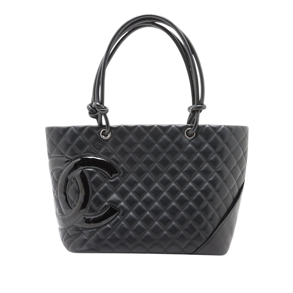 Chanel Large Cuir d’agneau Cambon Ligne Cabas